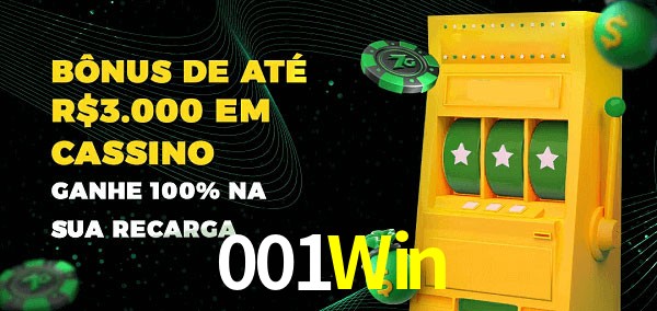 001Win melhor bônus de depósito